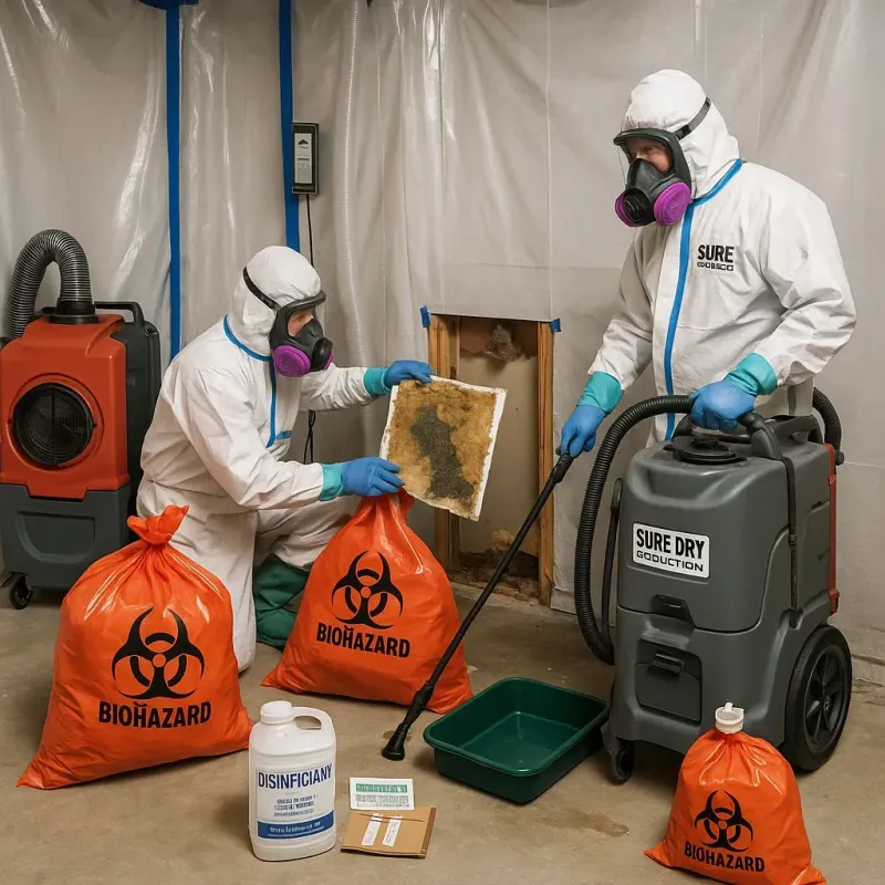 Contaminated Water Handling Protocols process in Fletcher, OK