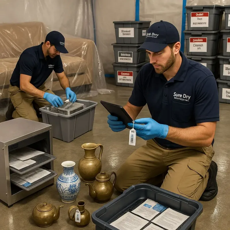 Content Protection and Restoration process in Fletcher, OK