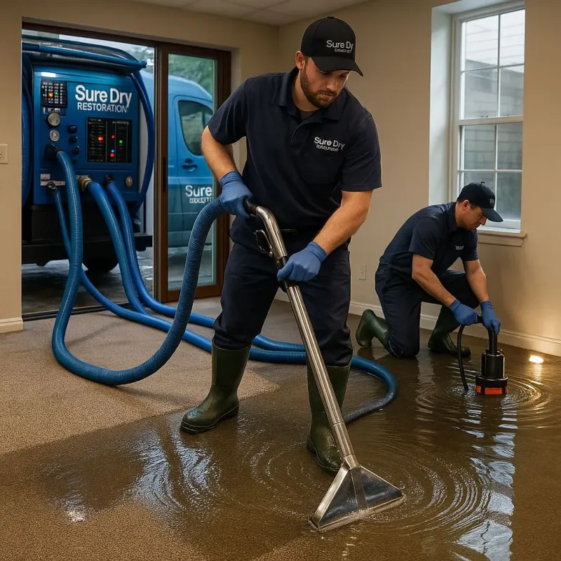 Water Extraction and Removal process in Fletcher, OK